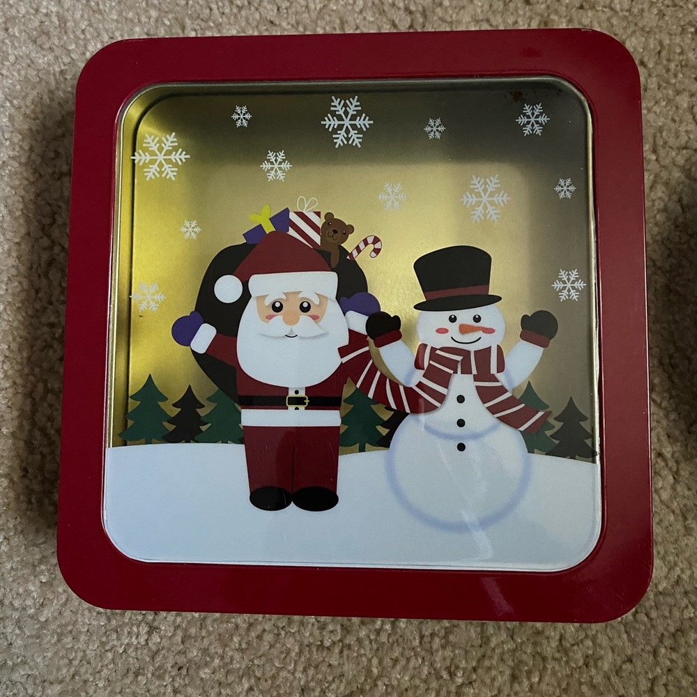 Brand New Holiday Tin